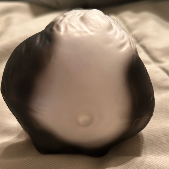 NWOT Rare, realistic German Panda Bear blown glass unique Christmas Ornament. - Picture 7 of 9